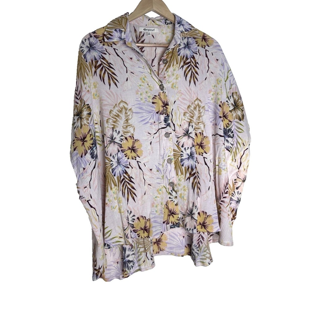 Ripcurl Oversize Beachy Tropical‎ Artsy Vaca Ready Size XS/Med